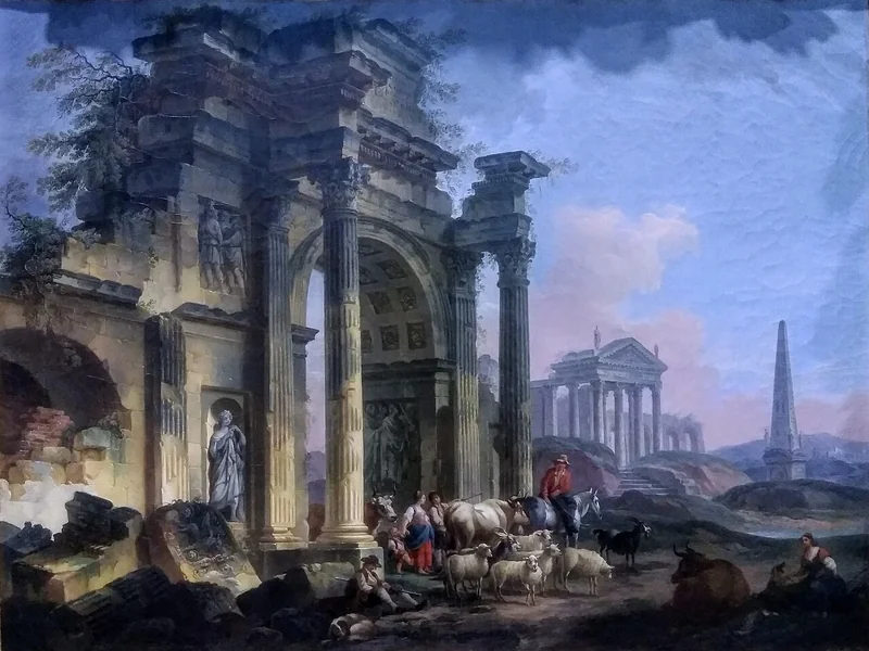 1723-Pierre Antoine de Machy - Arco di Trionfo